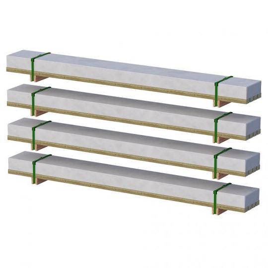 Vloerpakket Tuinhuis 4 x 3 m² onbehandeld Noord-Europees vuren