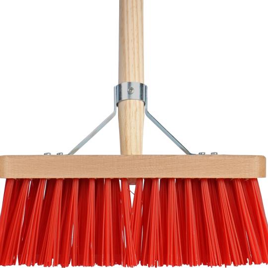 Talen Tools – Bezem – Nylon – 28 centimeter – Houten steel – 140 centimeter
