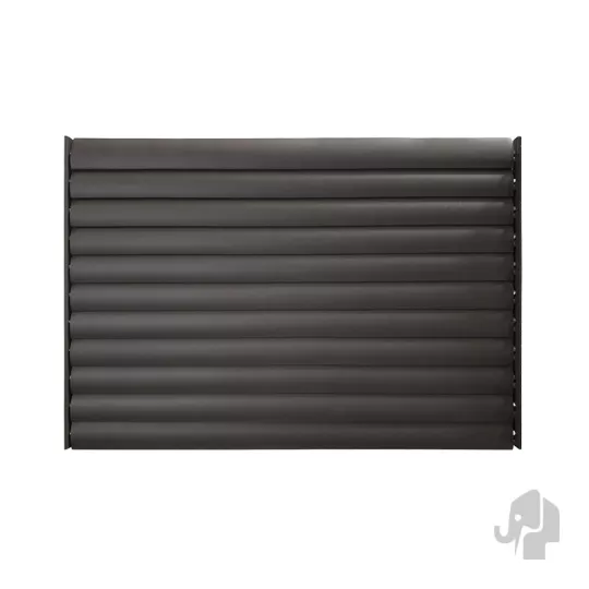 Elephant Shutter Schutting Modular Aluminium 90x60 cm Antraciet met Verstelbare Shutters