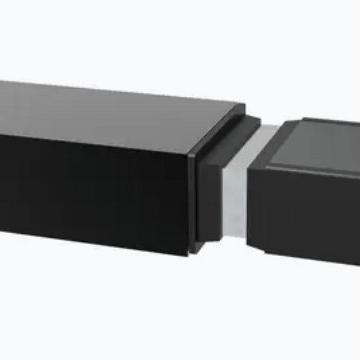 Cobra Alu verbinder L-120 mm voor 30x50mm alu 1set =4stuks