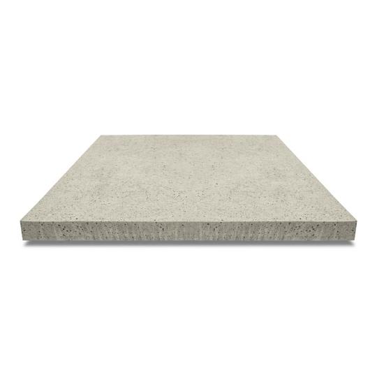 ArtiStone tegel zonder facet, gewapend  80x80x5 Crème