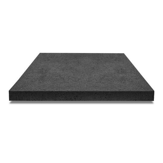 ArtiStone tegel zonder facet, gewapend  120x120x12 Carbon