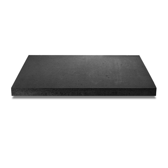 ArtiStone tegel zonder facet, gewapend  150x120x10 Carbon