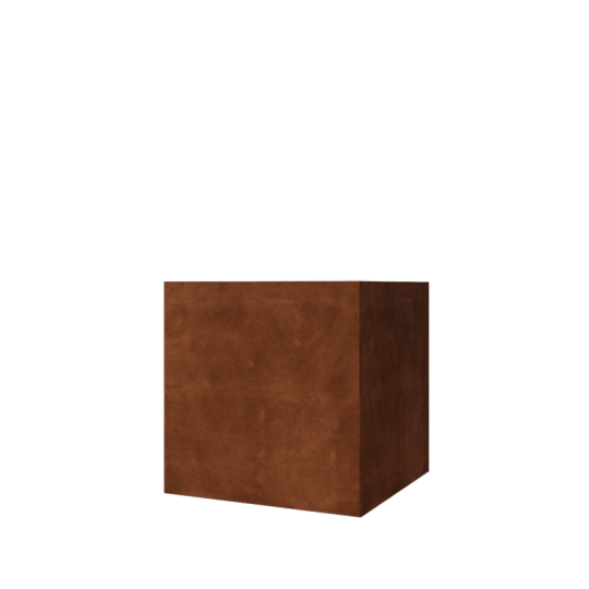 Cortenstaal plantenbak - Vierkant - 70 x 70 x 70 cm - Zonder bodemplaat