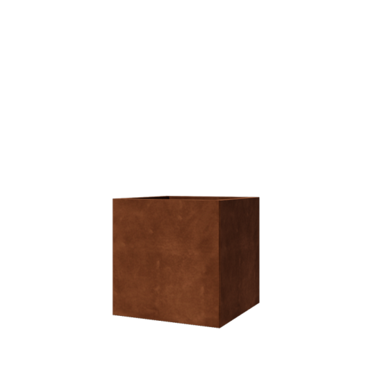 Cortenstaal plantenbak - Vierkant - 60 x 60 x 60 cm - Zonder bodemplaat