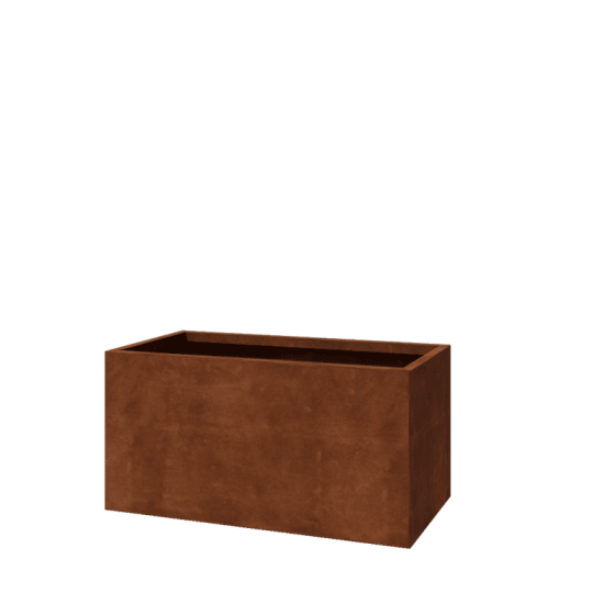 Cortenstaal plantenbak - Rechthoek - 120 x 60 x 60 cm - Zonder bodemplaat