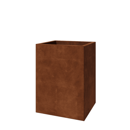 Cortenstaal plantenbak - Rechthoek - 60 x 50 x 80 cm - Zonder bodemplaat