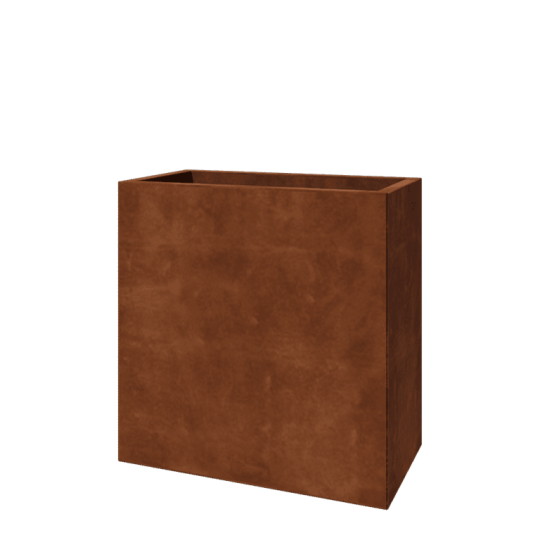 Cortenstaal plantenbak - Rechthoek - 80 x 40 x 80 cm - Zonder bodemplaat