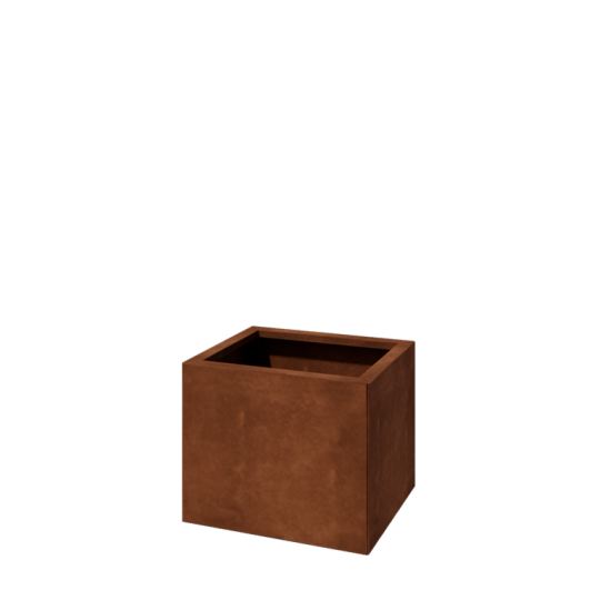 Cortenstaal plantenbak - Rechthoek - 50 x 40 x 40 cm - Zonder bodemplaat