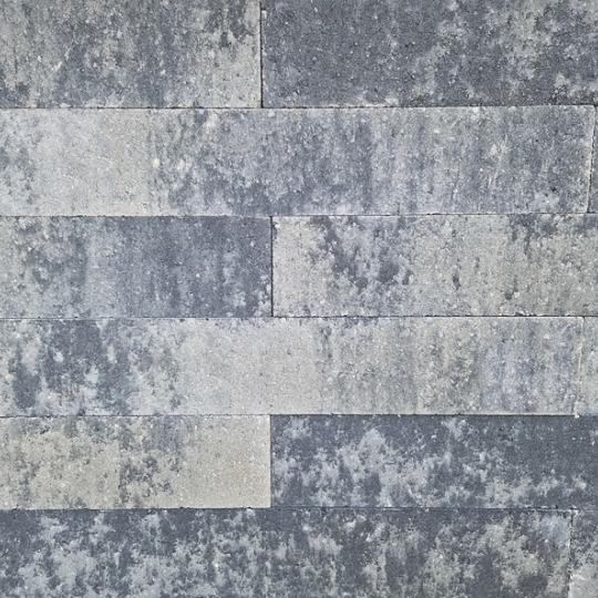 Linea 10x10x60 cm grijs/zwart stapelblokken