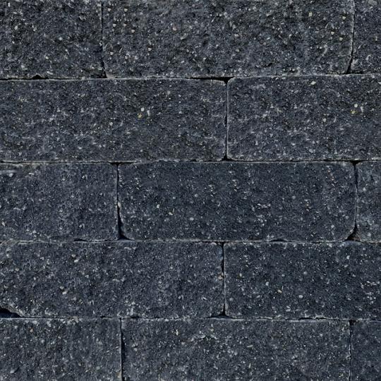 Splitrock trommel 32x13x11 cm 2.0 antraciet stapelblokken