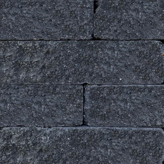 Splitrock XL trommel 15x15x60 cm 2.0 antraciet stapelblokken