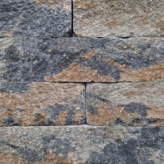 Splitrock XL trommel stapelblokken 15 x 15 x 60 cm 2.0 musselkalk