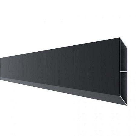 Boston alu rhombus plank profiel L-178cm 2,1x15,5 cm RAL9005