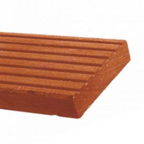 Bangkirai loopdekdeel grof profiel/glad geschaafd 2,1 x 14,5 x 400 cm