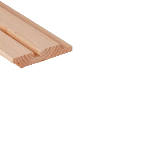 Douglas plank Rabat dubbel rhombus 2,7 x 12,9 x 300 cm werkend