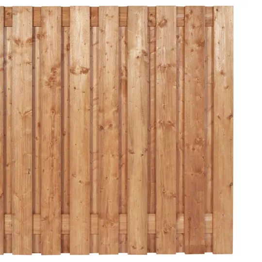 Scherm Coloured Wood fijn bezaagd 19 planks 180 x 180 cm
