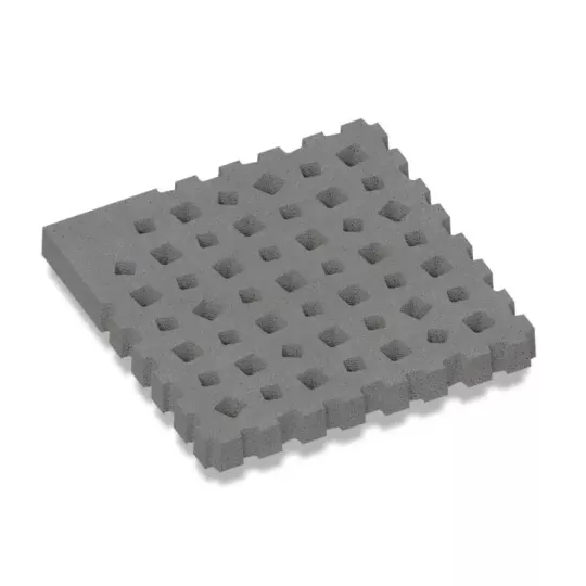 ArtiStone Weave tegel  binnenhoek 100x100x10 cm Antraciet