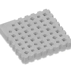 ArtiStone Weave tegel  binnenhoek 100x100x10 cm Grijs