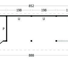 Kapschuur Bergen L Type 11 Douglas Gedroogd Potdekselplank zwart