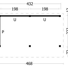 Kapschuur Bergen L Type 2 Douglas Gedroogd Potdekselplank zwart