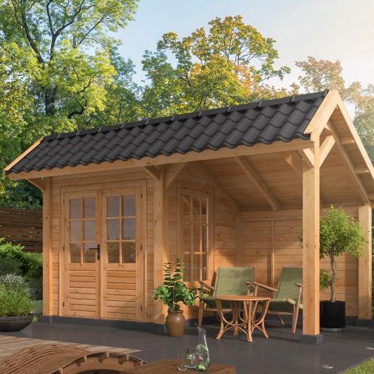 Kapschuur Bergen L Type 3 Douglas Gedroogd Potdekselplank blank