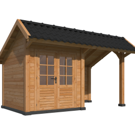 Kapschuur Bergen L Type 3 Douglas Gedroogd Potdekselplank blank