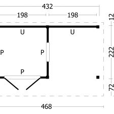 Kapschuur Bergen L Type 3 Douglas Gedroogd Potdekselplank zwart
