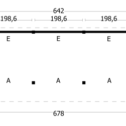 Kapschuur Bergen L Type 6 Douglas Gedroogd Potdekselplank blank