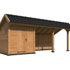 Kapschuur Bergen L Type 7 Douglas Gedroogd Potdekselplank blank