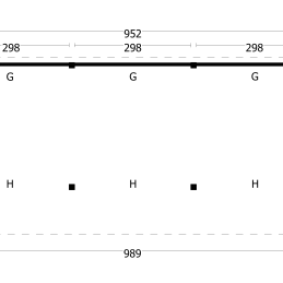Kapschuur Bergen XL, Type 6 Douglas Gedroogd Potdekselplank blank