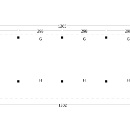 Kapschuur Bergen XL, Type 9 Douglas Gedroogd Potdekselplank blank