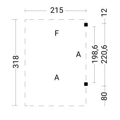 Kapschuur Bergen XL uitbreidingsset