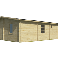 Blokhut - Tuinhuis Formigal | 70 mm | onbehandeld