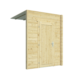 Blokhut - Tuinhuis Toilet/Shower Kit XXXL | 70 mm | onbehandeld