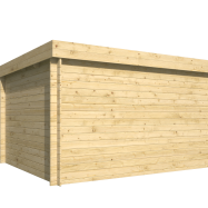 Blokhutprieel - Tuinhuis Marit | 44 mm | vuren honinggeel geïmpregneerd