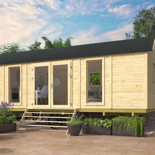 Deuren en ramen hout - Circuswagen Dan, vuren