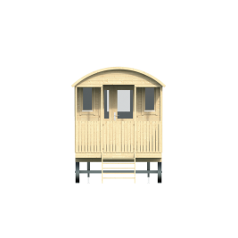 Circuswagen Jimmy | 19mm | vuren onbehandeld | 840 x 240 cm | excl. onderstel