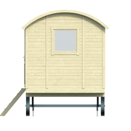 Circuswagen Joey | 19mm | vuren onbehandeld | 360 x 240 cm | excl. onderstel