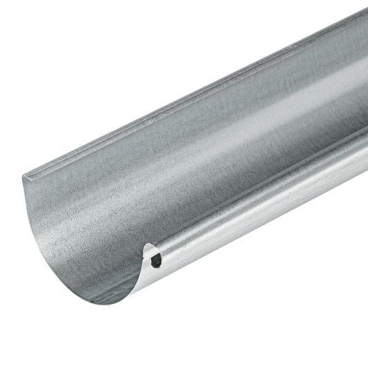 Dakgootset compleet vuurverzinkt - 125 mm - 2 zijden 400 cm