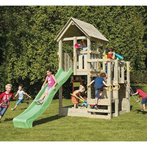 DHZ Houtpakket Blue Rabbit Toren Penthouse 8,8 x 8,8 cm