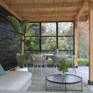 DHZ Plat dak Dalfsen Douglas 600 x 300 cm  zwart geïmpregneerd