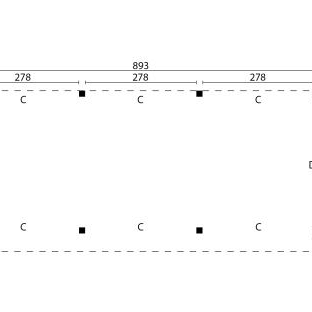 DHZ Rijssen Douglas 900 x 400 cm zwart geïmpregneerd