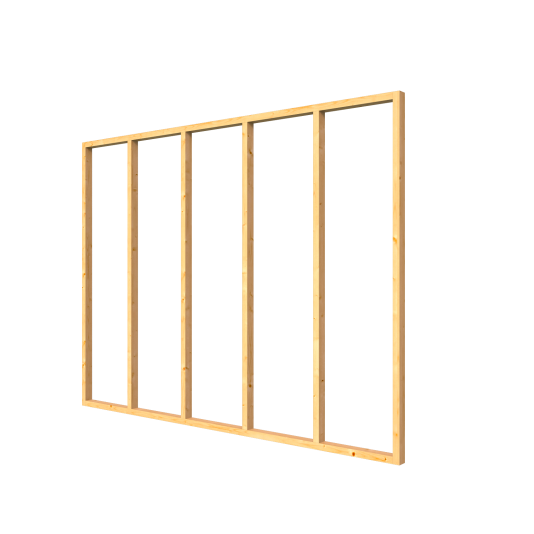 DHZ Rijssen regelwerk Type D 400 x 224 cm onbehandeld douglas