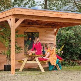 DHZ Zoutelande Red Class Wood 400 x 330 cm