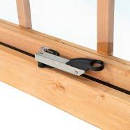 Douglas dubbel draairaam 6-ruits B1252xH900mm (buitenwerkse maat) incl. 2 soorten roedes, RVS raambe