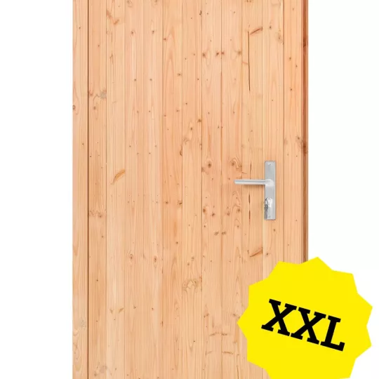 Douglas enkele klampdeur XXL B120xH215 cm buitenmaat, linksdraaiend