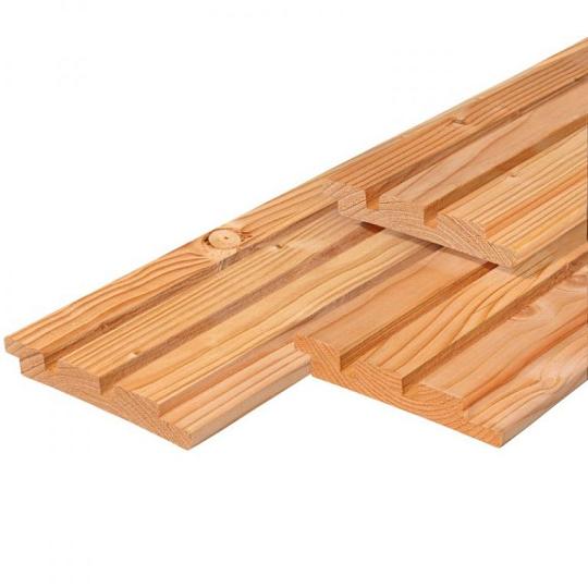 Douglas triple profiel 1,9 x 13 x 300 cm, gedroogd, geschaafd