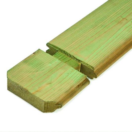 Extra wandlaag Eigo | 19 mm | groen geïmpregneerd