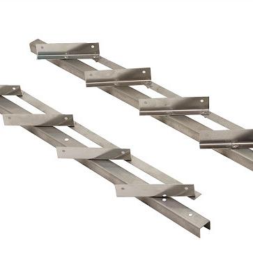 Flex Fence RVS 316 zelfbouwpakket voor lamellen, lengte 220 cm